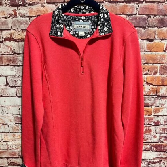 Orvis size medium signature print sweatshirt.  Excellent condition. - Picture 1 of 6